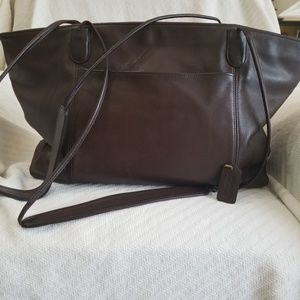 Large Brown Coach Vintage Bag